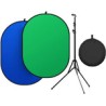 Kit Faithwinning Fondo Chromagreen 2x1.50mts con pedestal