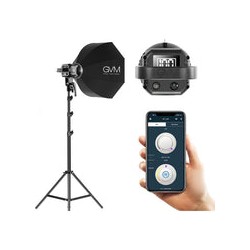 Kit GVM Softbox  LS-P80S con Lámpara Led y Pedestal