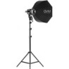 Kit GVM Softbox  LS-P80S con Lámpara Led y Pedestal