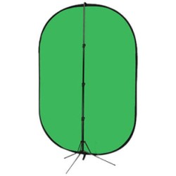 Kit Impact Fondo Chromagreen 2x1.50 mts con pedestal