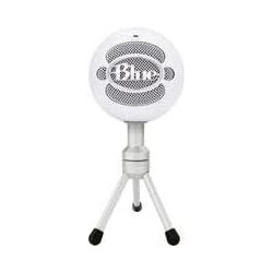 Kit Micrófono Condensador Blue Snowball ICE USB con audífonos y filtro antipop
