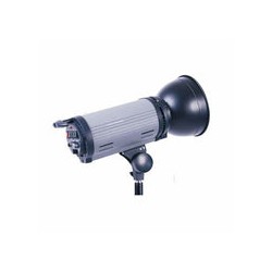 Kit Strobe Weifeng M-300 incluye 1 Monolight 300w, 1 Pedestal y 1 Sombrilla dorado/negro