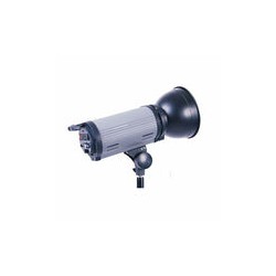 Kit Strobe Weifeng M-300 incluye 1 Monolight 300w, 1 Pedestal y 1 Sombrilla dorado/negro