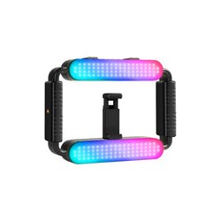 Kit Videorig con lámpara GVM TL15RS RGB Bi-Color