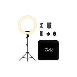 Lámpara Anillo GVM 18" Bicolor