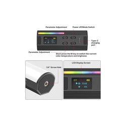 Lámpara Barra Ulanzi RGB I-Light