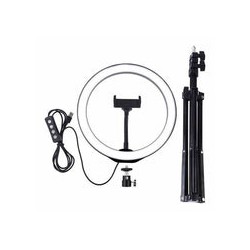 Lámpara de Anillo de 12" S31 con tripié