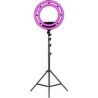 Lámpara de Anillo Doble RGB GVM Ring-18