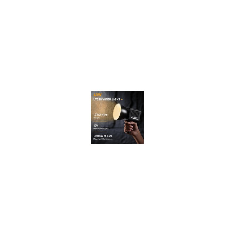 Lámpara Fresnel Portátil Ulanzi LT028 40W