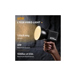 Lámpara Fresnel Portátil Ulanzi LT028 40W