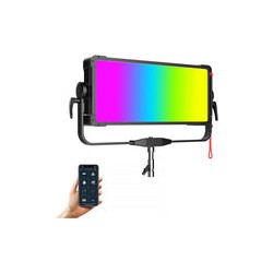 Lámpara GVM PRO YU600C RGB&Bicolor Studio Softlight Panel