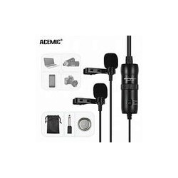 Micrófono Lavalier Dual Acemic Evo Lav.Mic MM2