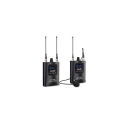 Kit Micrófonos Combo Inalámbrico Acemic DV-500 H+L (1 Lavalier y 1 mano)