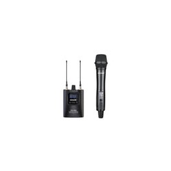 Kit Micrófonos Combo Inalámbrico Acemic DV-500 H+L (1 Lavalier y 1 mano)