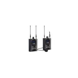 Kit Micrófonos Combo Inalámbrico Acemic DV-500 H+L (1 Lavalier y 1 mano)