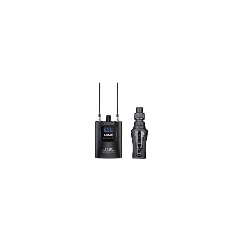 Kit Dual Lavalier Inalámbrico Acemic DV-500