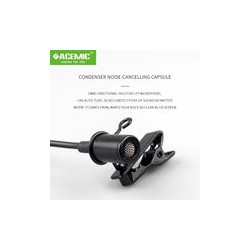 Micrófono Lavalier Dual Acemic Evo Lav.Mic EM2