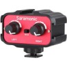 Adaptador de Audio Saramonic SR-AX100 3.5mm a XLR para DSLR