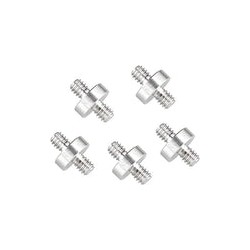 Adaptador de tornillo CAMVATE de doble extremo macho de 1/4"-20 macho a rosca macho de 1/4"-20