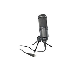 Micrófono Diafragma Lateral Cardioide Audio-Technica AT2020 USB+